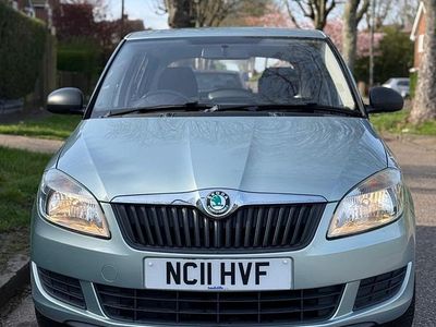 Used Skoda Fabia 2011 Green Hatchback