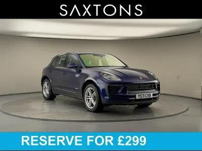 Used Porsche Macan 252 HP (185 kW) 2021 Gentian blue metallic SUV