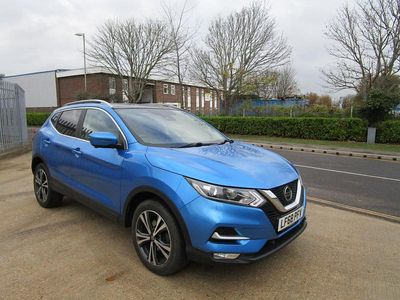 Used Nissan Qashqai N-Connecta 2018 Blue SUV