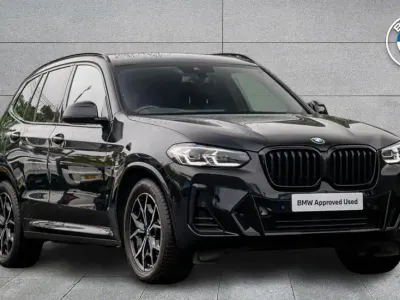 Used BMW X3 M Sport 184 HP (135 kW) 2022 Black sapphire SUV