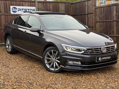 Used VW Passat R-line 150 HP (110 kW) 2018 Grey Sedan