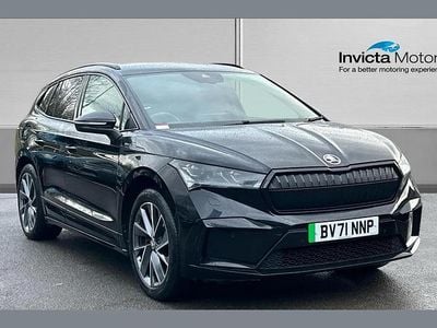 Used Skoda Enyaq iV SportLine 150 kW (204 HP) 2021 Black SUV