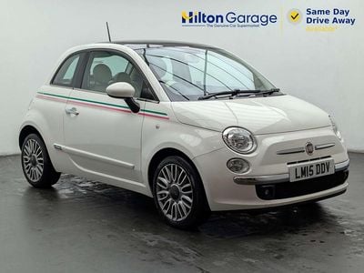 Used Fiat 500 Lounge 2015 White Hatchback