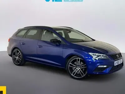 Used Seat Leon ST 4Drive 300 HP (220 kW) 2019 Blue Estate