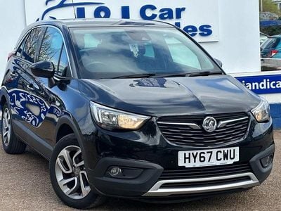 Used Vauxhall Crossland X S 99 HP (72 kW) 2017 Black SUV