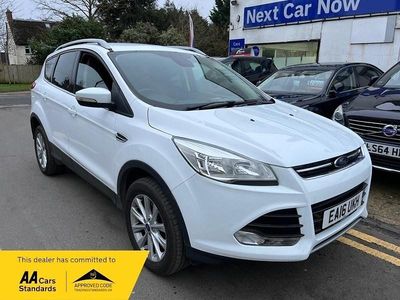 White Used 2016 Ford Kuga Titanium SUV | £8,495 (Fair price)