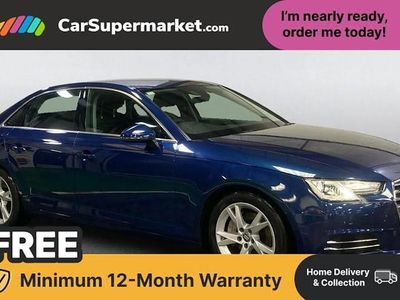 Used Audi A4 Sport 190 HP (139 kW) 2017 Blue Sedan