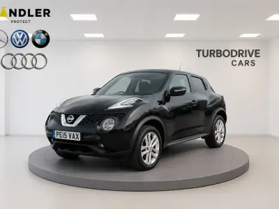 Used Nissan Juke Acenta Premium 115 HP (84 kW) 2015 Black SUV