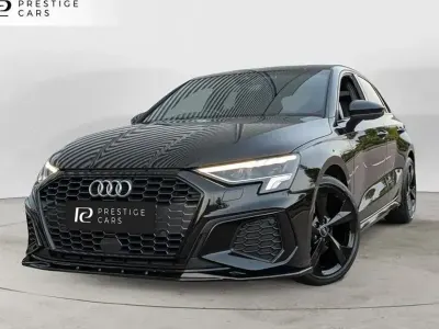 Used Audi A3 S-Line 110 HP (80 kW) 2023 Black Sedan