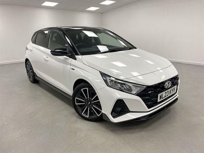White Used 2023 Hyundai i20 N Line Hatchback | £15,295 (Fair price)