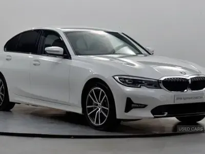 Used BMW 330e Sport Line 288 HP (211 kW) 2021 White Sedan