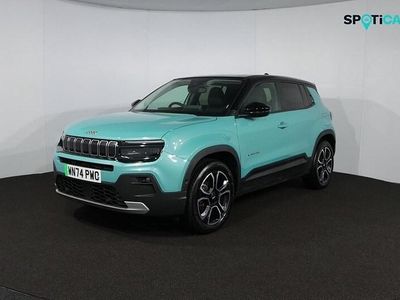 Used Jeep Avenger Summit 114 kW (156 HP) 2024 Blue/black SUV