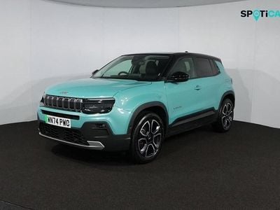 Blue/black Used 2024 Jeep Avenger Summit SUV | £17,990 (Fair price)