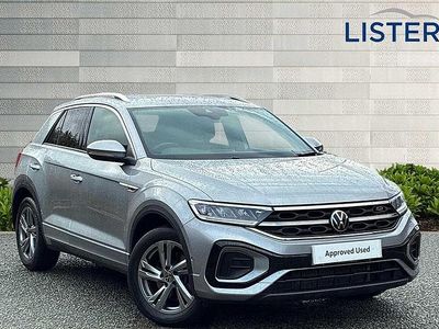 Silver Used 2022 VW T-Roc R-line SUV | £20,461 (Fair price)