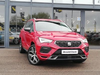 Begagnad Seat Ateca 4Drive 150 HK (110 kW) 2021 Röd SUV