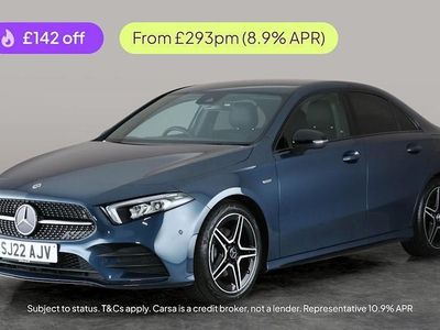 Blue Used 2022 Mercedes A180 Executive Sedan | £21,392 (Fair price)