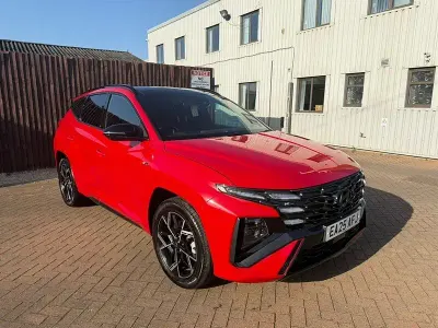 Used Hyundai Tucson N Line 215 HP (158 kW) 2025 Red SUV