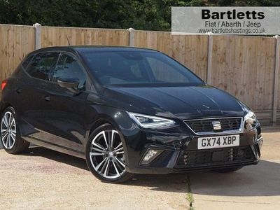 Midnight black Used 2024 Seat Ibiza Hatchback | £18,995 (A bit pricey)