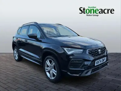 Käytetty Seat Ateca FR 150 HP (110 kW) 2024 Musta Katumaasturi