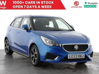Used MG MG3 Exclusive 106 HP (77 kW) 2023 Blue Hatchback