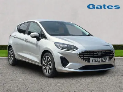 Used Ford Fiesta Titanium 125 HP (91 kW) 2023 Silver Hatchback