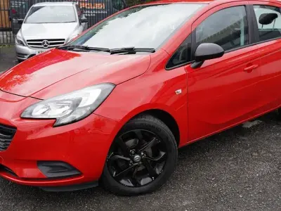 Used Vauxhall Corsa 69 HP (50 kW) 2015 Red Hatchback