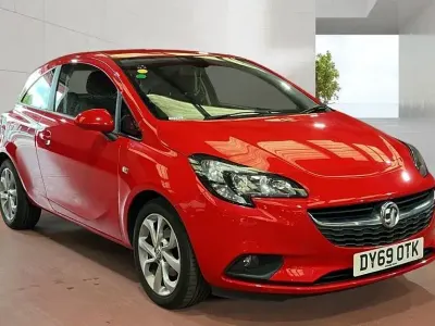 Used Vauxhall Corsa 75 HP (55 kW) 2019 Red Hatchback