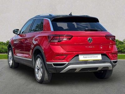 Usado VW T-Roc Style 150 HP (110 kW) 2022 Vermelho SUV