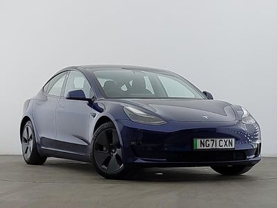 Blue Used 2021 Tesla Model 3 Long Range AWD Sedan | £21,998 (A bit pricey)