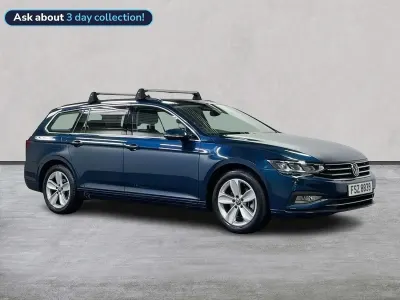 Used VW Passat SE 150 HP (110 kW) 2022 Blue Estate