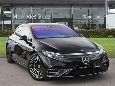 Used Mercedes EQS450+ AMG Line Premium Plus 244 kW (333 HP) 2022 Black Sedan