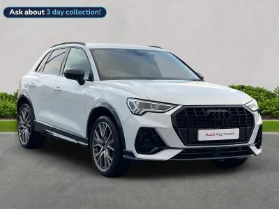 Begagnad Audi Q3 Black Edition 150 HK (110 kW) 2025 Vit SUV