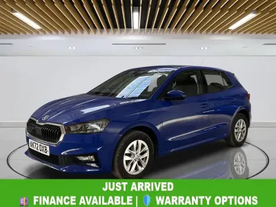 Used Skoda Fabia Comfort 110 HP (80 kW) 2022 Blue Hatchback