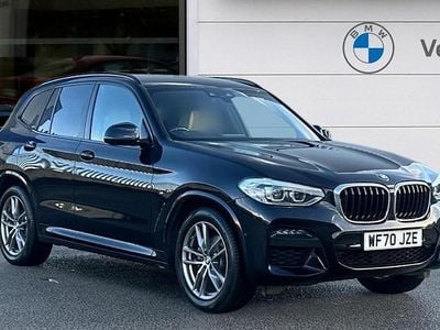 Black Used 2020 BMW X3 M Sport SUV | £25,621 (Good price)