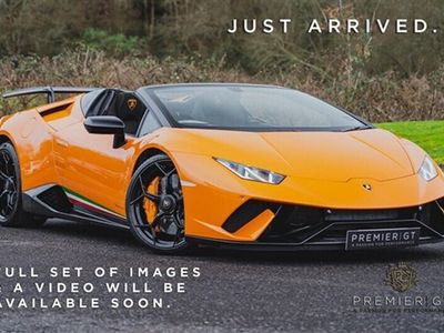 used Lamborghini Huracán Spyder (2019/68)Performante auto 2d