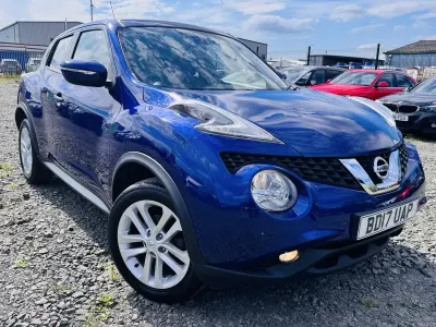 Used Nissan Juke N-Connecta 115 HP (84 kW) 2017 Blue SUV