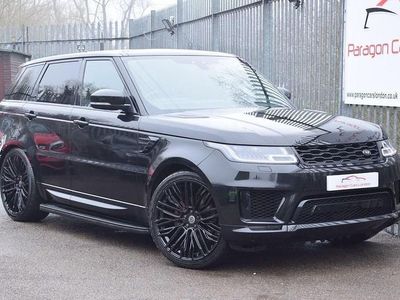 Black Used 2018 Land Rover Range Rover Sport HSE SUV | £28,749 (Fair price)