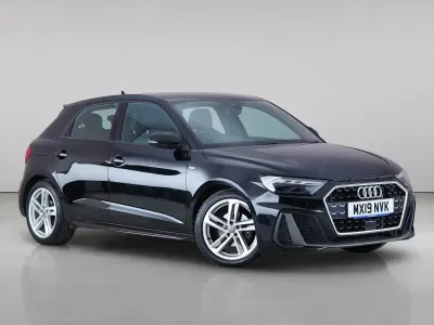 Used Audi A1 Sportback S-Line 2019 Black Hatchback
