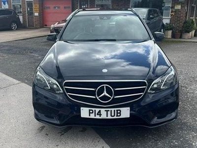 Used Mercedes E220 AMG 174 HP (127 kW) 2016 Blue Estate