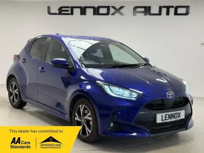 Used Toyota Yaris Design 2025 Blue Hatchback