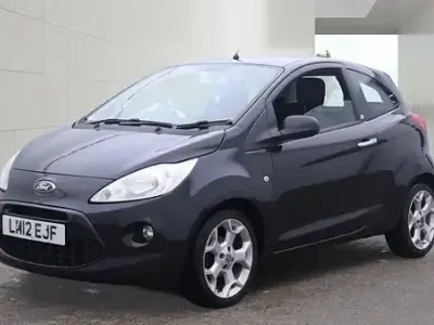 Used Ford Ka Metall 69 HP (50 kW) 2012 Black Hatchback