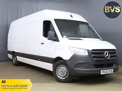 Begagnad Mercedes Sprinter 143 HK (105 kW) 2020 Vit Van