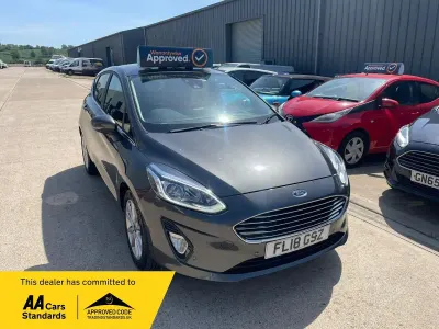 Used Ford Fiesta Titanium X 125 HP (91 kW) 2018 Grey Hatchback