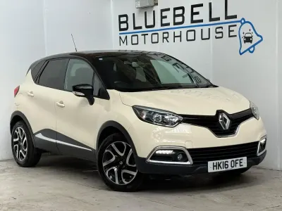Used Renault Captur Dynamique 90 HP (66 kW) 2016 White SUV