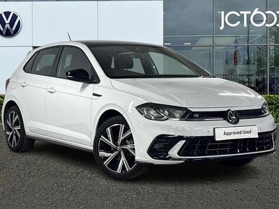 White Used 2023 VW Polo R-line Hatchback | £17,394 (Fair price)