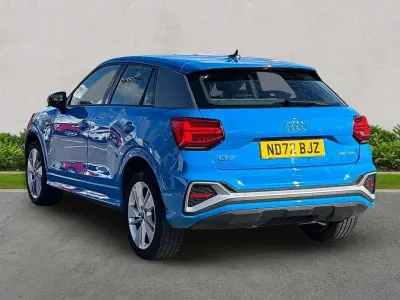 Usado Audi Q2 S-Line 150 CV (110 kW) 2022 Azul SUV