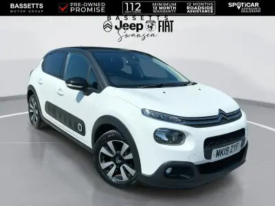 Begagnad Citroën C3 Flair 82 HK (60 kW) 2019 Vit Halvkombi