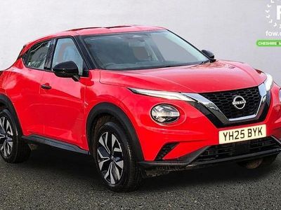 Red Used 2025 Nissan Juke Acenta Premium SUV | £15,099 (Fair price)
