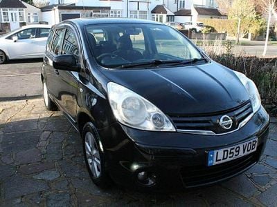 Used Nissan Note Acenta 88 HP (64 kW) 2009 Black Hatchback