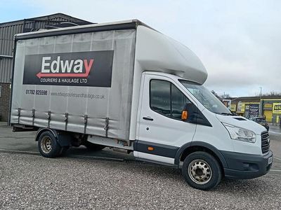 Used Ford Transit 100 HP (73 kW) 2016 White Cabriolet